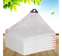High Quali Sun Block e Cloth Net UV Resistant Sune Fabric for Patio Garden Pera Mesh Canopy with Grommets (2.0 x 13.0m 6.5 x 42.6ft)