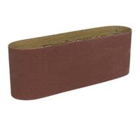 High-Quality 100mm X 610mm Sanding Belt - 80 Grit Aluminium Oxide For Optimal Performance