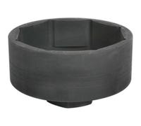 115mm Wheel Shaft Cover Nut Socket - 1" Sq Drive - 8 Pt Impact Bit - For Volvo