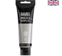 High-Quality 118ml Silver Acrylic Paint - Indoor Use with Canvas Board Included