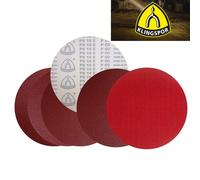 High Quality 125mm 5" Sanding Plain Discs 40-240 Sandpaper Pads KLINGSPOR