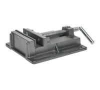 High-Quality 125mm Cast Steel Drill Vice With 130mm Jaw Opening And Replaceable Jaws