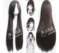 High Quality 150Cm /59" Long Straight Halloween Universal Cartoon Cosplay Wig Noragami Bishamon Long Blonde Cosplay Wigs Hair One Size Zf80-32 Iki Hiyori