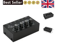 Behringer MICROAMP HA400 Ultra-Compact 4 Channel Stereo Headphone Amplifier