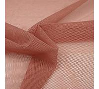 High Quality 4 Way Stretch Soft Power Mesh Net Fabric Lingerie Costume Dance 160cm Sold PER METRE (Deep Rose 1920)