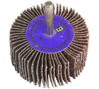 High-Quality 40mm Aluminium Oxide Flap Wheel With 6mm Shaft And 80 Grit For Precision Sanding
