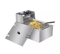 High quality 6L Commercial Electric Deep Fat Fryers Stainless Steel Brand New