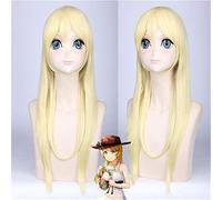 High Quality Anime Lovelive!Sunshine! Love Live Wig Ellie Cosplay Halloween Costume Gradient Color Long Straight Ponytail Wigs