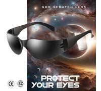 High-Quality Astronomical Observation Glasses for Men and Women Ideal for Solar Eclipse Viewing black