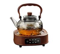 High Quality Borosilicate Glass Teapot with Handle, Tea and Water Separation, High Temperature Resistant, Ideal for Office Home Tea Brewing Teapot, Tea Set