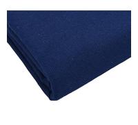 High Quality Canvas Fabric Pure Cotton By Meters for Upholstery Tablecloth Sewing Breathable Plain Textile Needlework Black Pink(Navy blue)