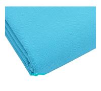 High Quality Canvas Fabric Pure Cotton By Meters for Upholstery Tablecloth Sewing Breathable Plain Textile Needlework Black Pink(Sky cyan)
