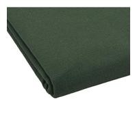 High Quality Canvas Fabric Pure Cotton By Meters for Upholstery Tablecloth Sewing Breathable Plain Textile Needlework Black Pink(Dark green)