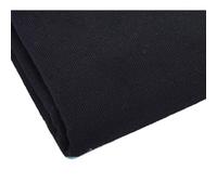 High Quality Canvas Fabric Pure Cotton By Meters for Upholstery Tablecloth Sewing Breathable Plain Textile Needlework Black Pink(Black)