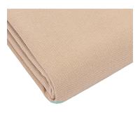 High Quality Canvas Fabric Pure Cotton By Meters for Upholstery Tablecloth Sewing Breathable Plain Textile Needlework Black Pink(Khaki)