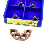 High Quality CNC WCMT 040208FN Host Sell Lathe For External Turning Carbide Insert Blade 10pcs WCMT040208FN Tool Parts