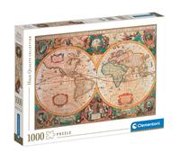 High Quality Collection Jigsaw Puzzle Clementoni 1000 Pieces - Old Map