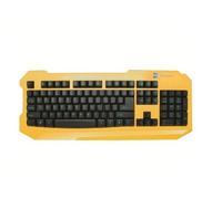 High Quality Coloured USB Wired Gaming Keyboard for Dell Desktop/Laptop (Yellow)