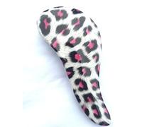 High Quality Detangling Brush - glide the Detangler Brush through Tangled hair - Brush/Comb for Women, Girls, Men & Boys - Use in Wet and Dry Hair (Leopard Pink)