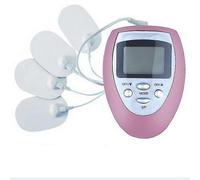 High Quality Electric Digital Tens Fitness Therapy Machine Full Body Massager Pain Relief Practical pink