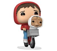 Funko POP! Movies: ET - Elliott - Elliot With ET In Bike Basket - E.T. the Extra Terrestrial - Collectable Vinyl Figure - Gift Idea - Official Merchandise - Toys for Kids & Adults - Movies Fans