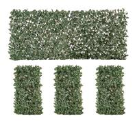 High-Quality Expanding Trellis Fence - 2m x 1m Artificial Plant Wall - Telescopi