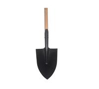 High-Quality Faithfull Open Socket Irish Shovel With Wooden Shaft