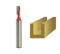 High-Quality Faithfull Two Flute Router Bit 4.0mm X 11mm With 1/4 Inch Shank