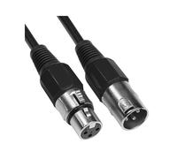 High Quality Flexible Lead Shielded 3 Pin XLR DMX Leads 0.75 1.5 3 6 10 and 20m