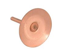 High-Quality Forgefix Copper Disc Rivets - 20mm X 20mm X 1.5mm Pack Of 100