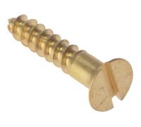 High-Quality Forgefix Solid Brass Wood Screws 3/4 Inch X 6 Inch Box Of 200