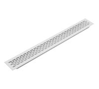 ! ! ! High Quality From GTV ! ! ! KITCHEN WORKTOP/PLINTH HEAT VENT GRILL ALUMINIUM 480 x 60 mm (x 2)