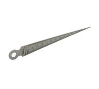 High Quality Gap Hole Taper Gauge Metric 1-15mm Stainless Wedge feeler Measure Tool for Cylindrical Bores, Diameters of Small Holes, Slots etc