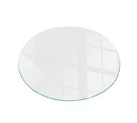 High-Quality Glass Hearth Pad for Stylish Fireplace Safety Ivory Colour 100 cm