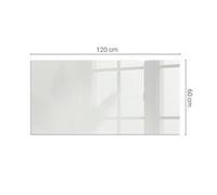 High-Quality Glass Hearth Plate Pad for Stoves Color Gray Square Rectangular