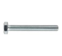 25 PACK HT Setscrew - M10 x 80mm - Grade 8.8 Zinc - Fully Threaded - DIN 933