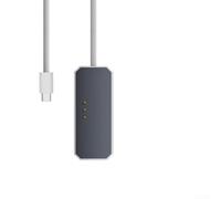 High-Quality Magnetic Cable 18 W for iPad Pro 11 and Air 10.9 Quick Charging Nylon Aluminium Alloy 2 m Length in Grey Robust (Deep Space Silver)