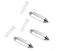 High Quality Masonry Solder 8 oz with Replaceable Line - Sturdy Plumb Plumb for Exact Plumb Rights on Construction Site (Pack of 3)