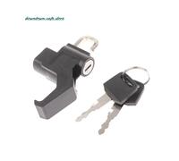 High quality Motorcycle Universal Helmet Lock Handlebar 22-26mm Anti-theft Security Motorbike