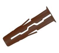 High-Quality Rawlplug Brown Uno Plugs 7 X 30mm - Pack Of 1000