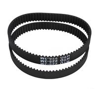 High Quality Rubber Drive Belt Set of 2 Compatible for Bosch PHO 15-82, PHO 16-82, PHO 20-82 Planers, Fits as Replacement for 2604736001, Flexible Design for Industrial Use