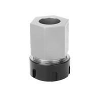 High quality Square ER25 ER32 ER40 Block Hard Steel Hex ER Collet Chuck Seat For CNC Lathe Engraving Cutting Machine Tool holder (Hexagon-ER32)