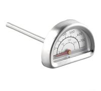 High-Quality Stainless Steel Bimetallic Thermometer, Silver 3 Mm/2.9 Inch Analog In Oven Thermometer For Electric Oven Temperature