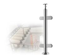 High Quality Stainless Steel Glass Railing Clamp No Punching Balcony Bracket Elegant Black and White Design for Safe Outdoor Spaces