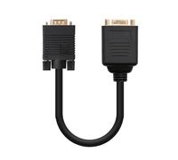 High Quality SVGA Splitter Cable with HDB15 Male Connector and Two HDB15 Female connectors. Gold Coated to Ensure Maximum Signal Quality and Durability. Length: 20 cm. Ideal for conf