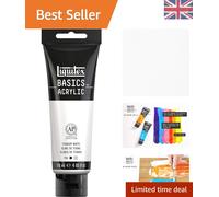 High-Quality Titanium White Acrylic 118ml Tube - Tintable for Creative Freedom