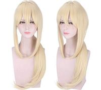 high quality Violet Evergarden Cosplay Wig Claudia Hodgins Gilbert cosplay wig hair Halloween Party braided Wig and wig cap One Size Violet Evergarden
