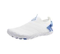 High-quality wading shoes for couples, breathable outdoor trainers, non-slip river shoes for men and women, ideal bathing shoes for any occasion, White, 8.5 UK