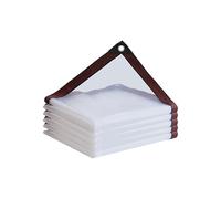 High-quality, waterproof, transparent tarpaulin - windproof, durable canvas fabric for outdoor use, greenhouse cover, multi-purpose protection, rainproof and long-lasting A,2M*8M