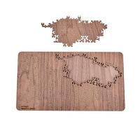 High-quality wooden puzzle for adults, difficult expert level, impossible wooden puzzles, unique, challenging wooden board game, interesting and challenging game for children and adults